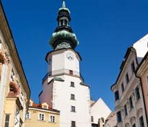 St. Martin’s Cathedral in old down Bratislava, Slovakia // © 2011 Eurail Group